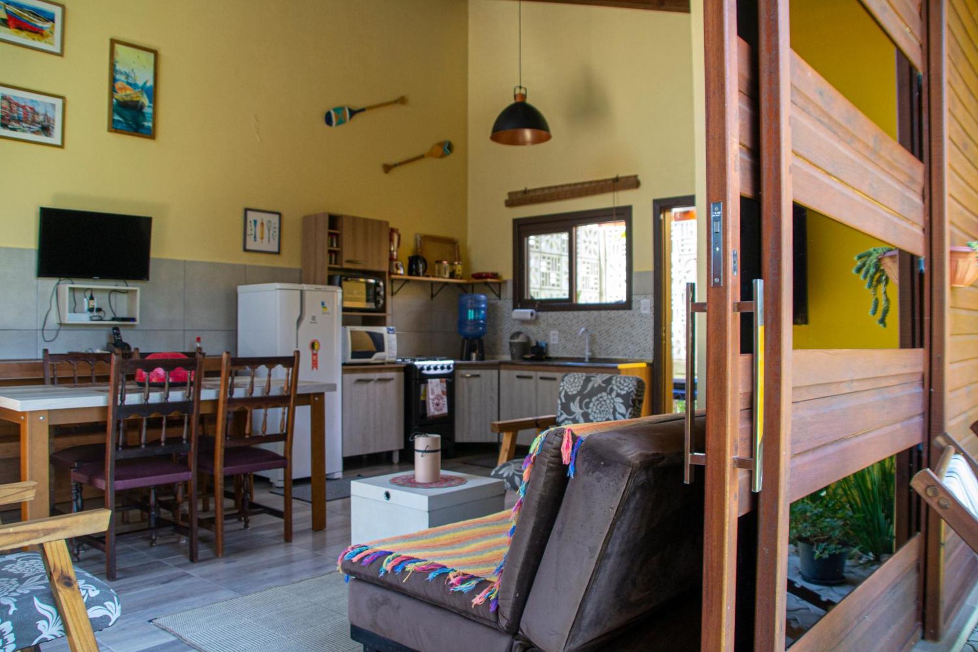 A Casa Amarela - Conforto E Tranquilidade Proximo Ao Mar Balneario Gaivota Dış mekan fotoğraf